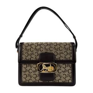 Celine Vintage Monogram Shoulder Bag